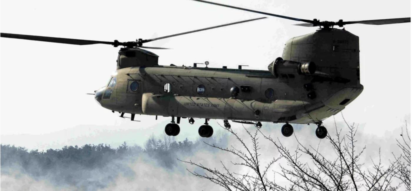 Chinook helicopter 