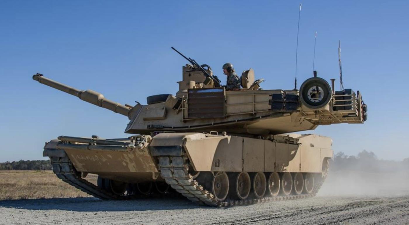 USA battle tank Abrams tracked vehicle war machine artillery 