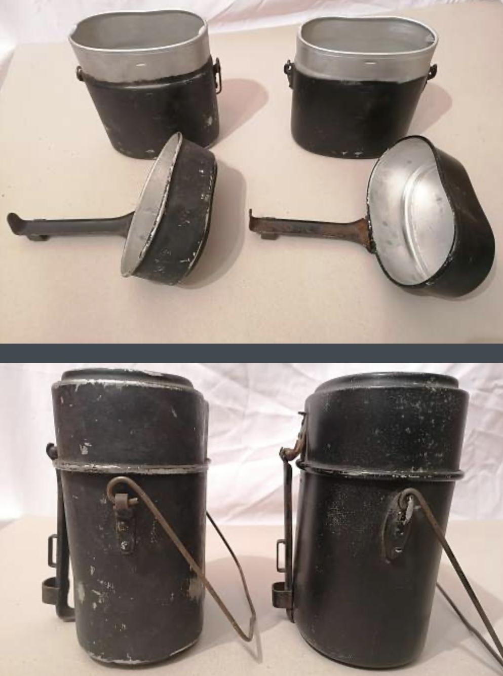 German ww2 mess tins kochgeschirr