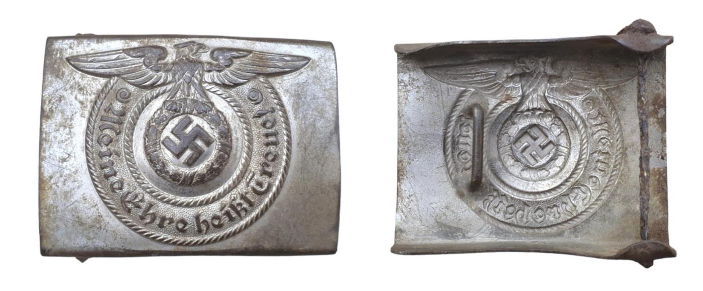German SS warren belt buckle German eagle 
