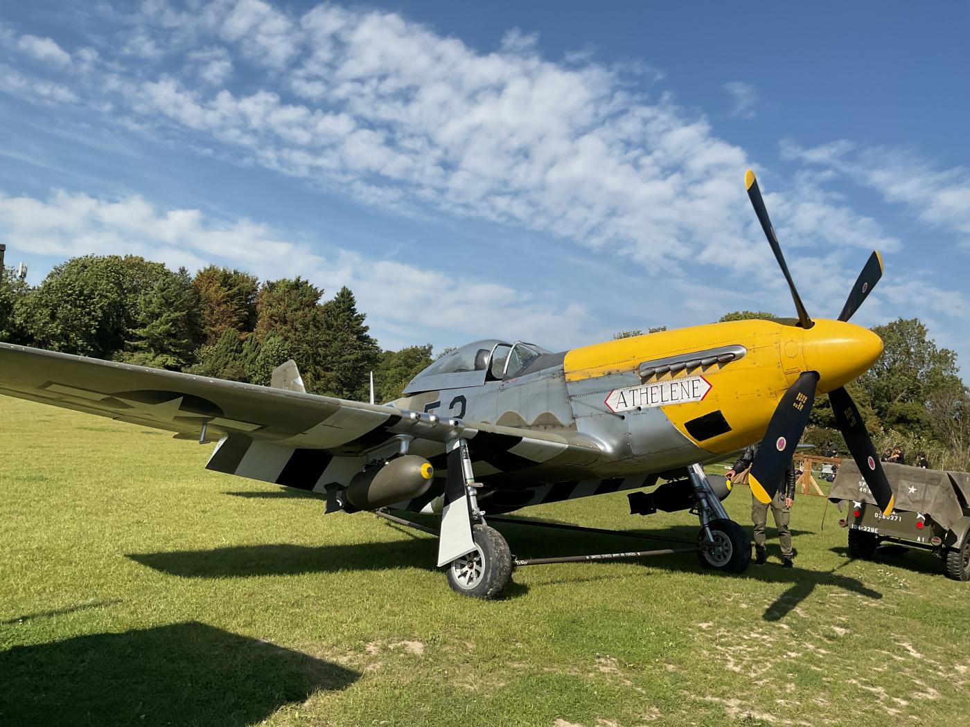 Mustang plane ww2