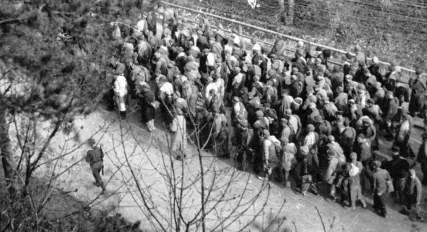 Jew death march 