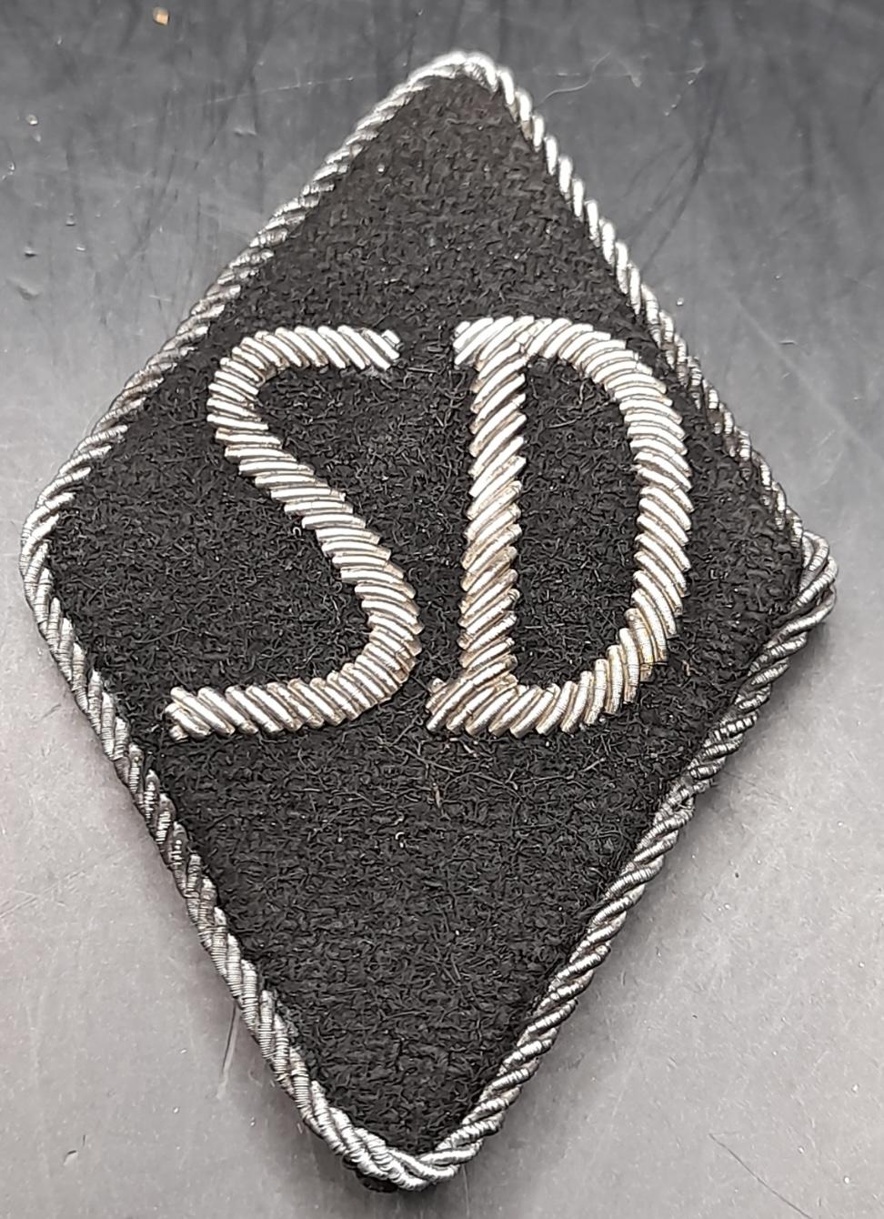 S d badge nazi ss police 