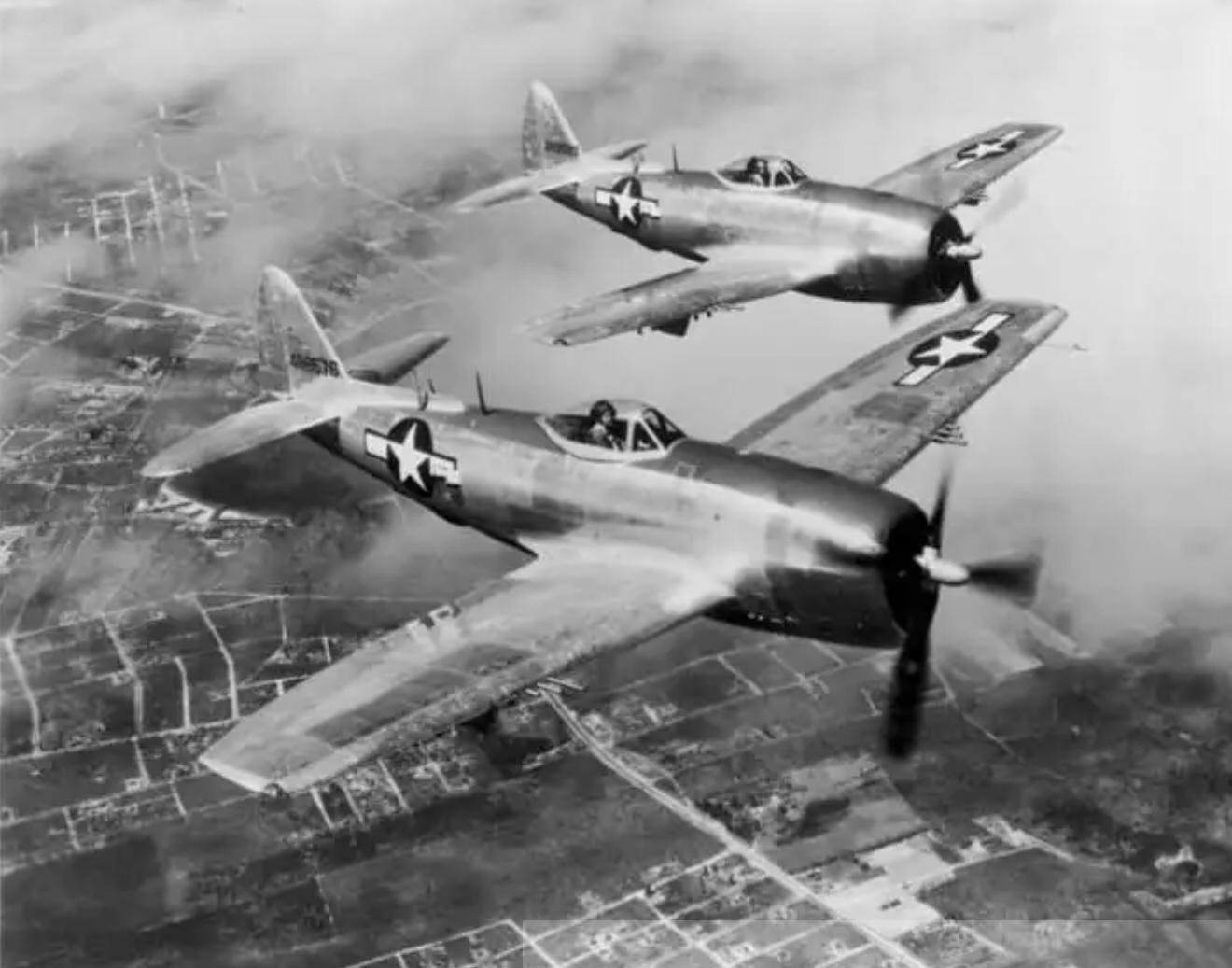 P-47 thunder bolt bulge attack