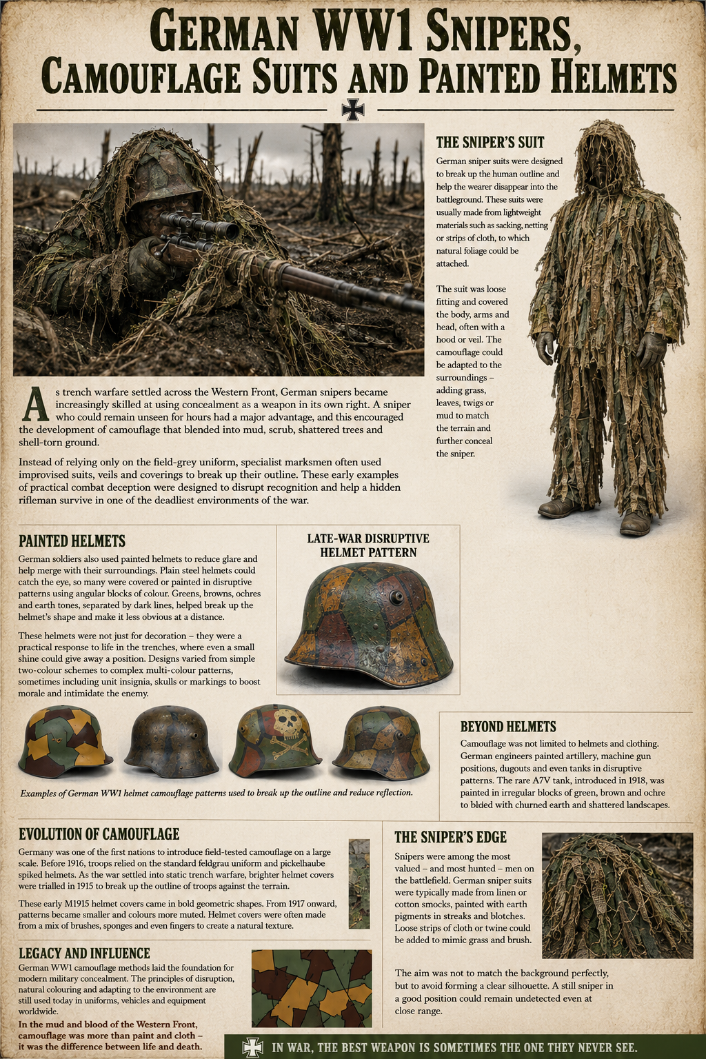 German WW1 camouflage 