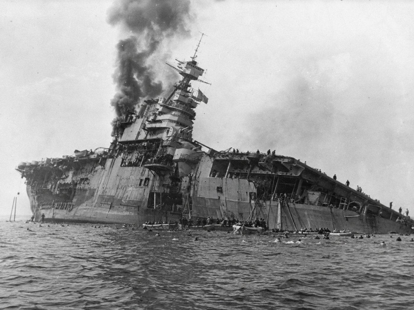 His eagle sunk by u - boat