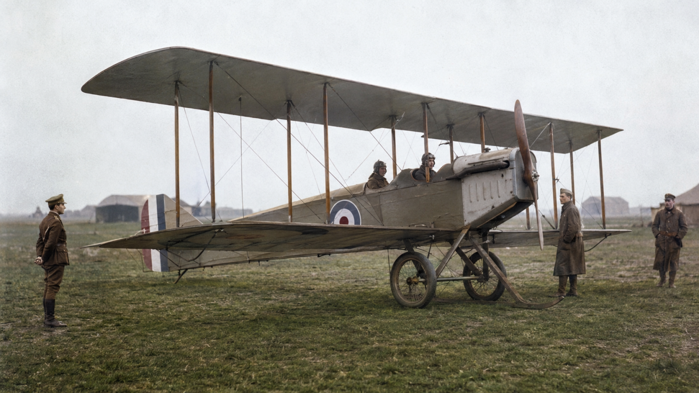 Avro 504 plane 