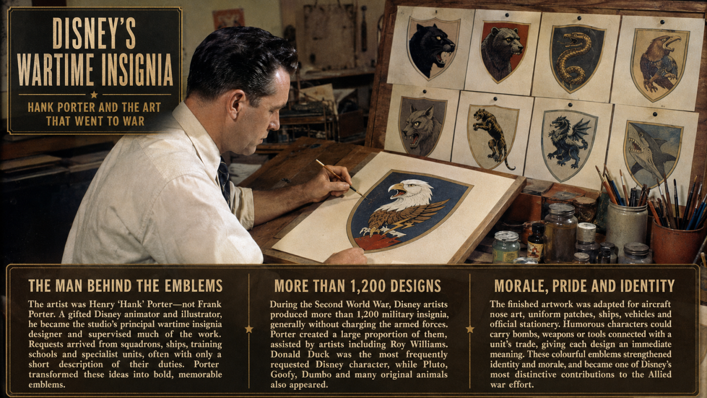 Disney ww11 insignias 