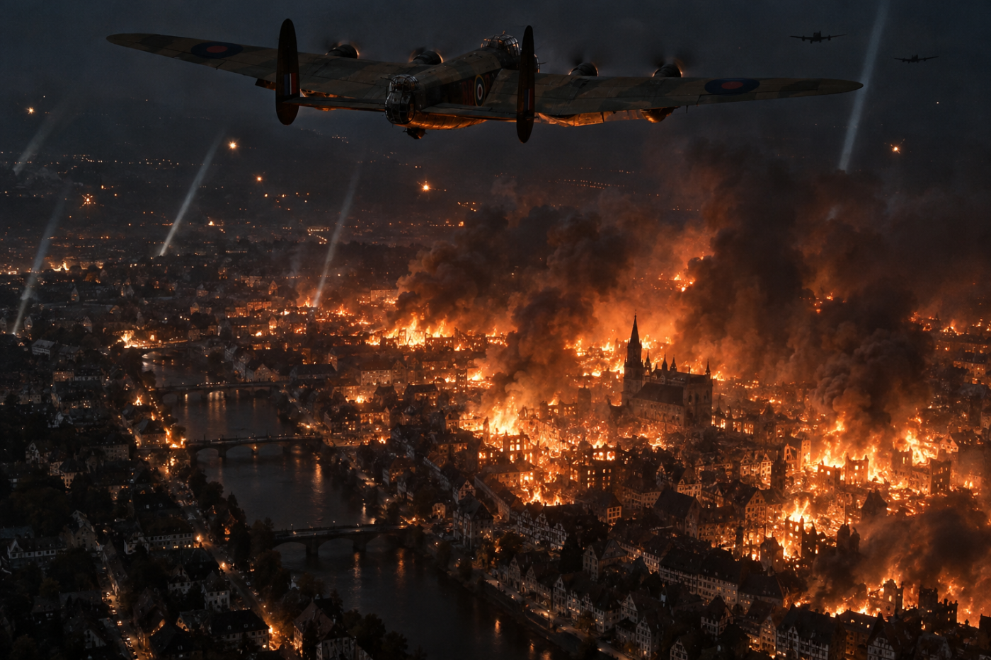RAF raid on Kassel