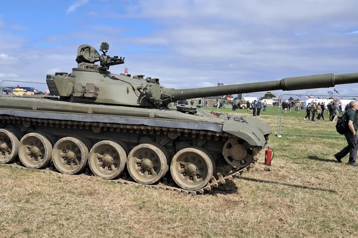 Tank at Operation Market Harborough