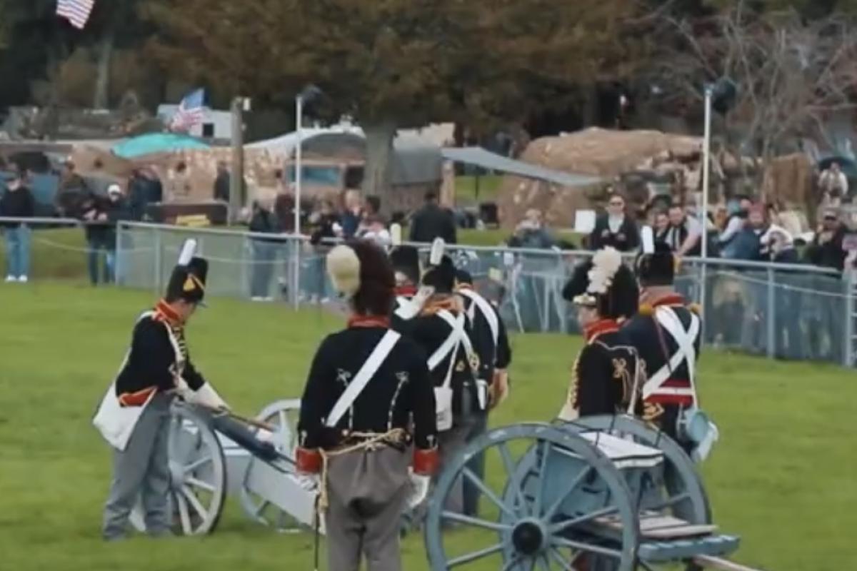 Soldiers at Battles Through History Festival