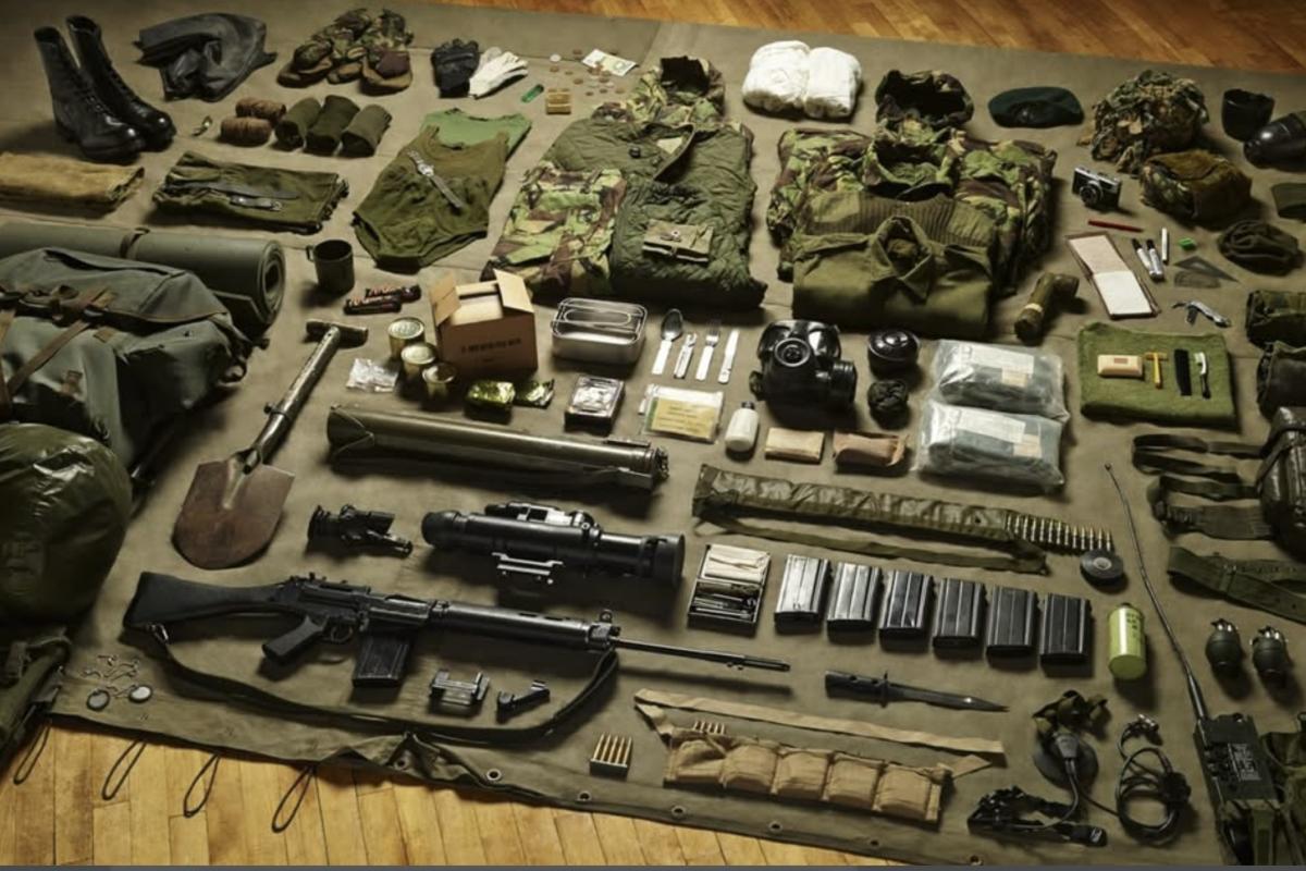 British army kit 