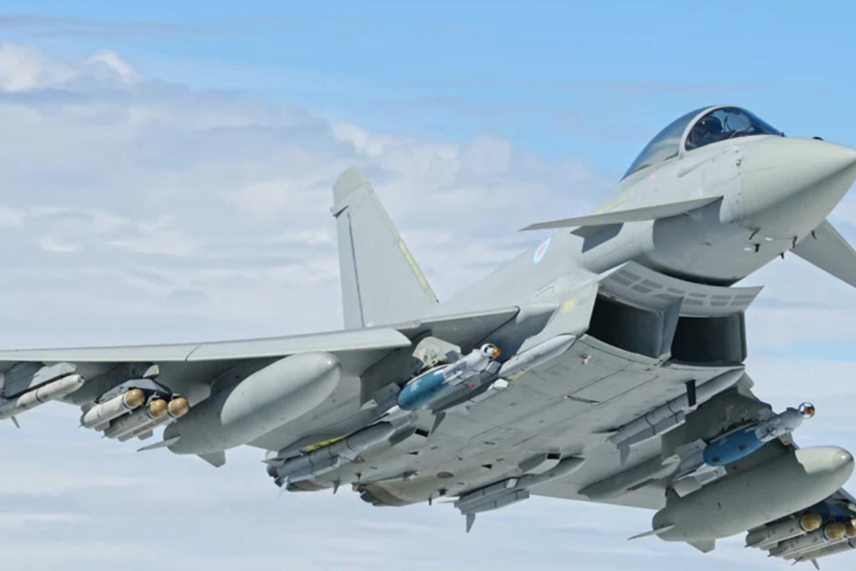 Euro fighter jet plane 