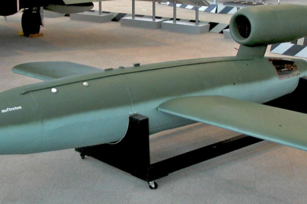 V-1 flying bomb doodle bug ww2 rocket 