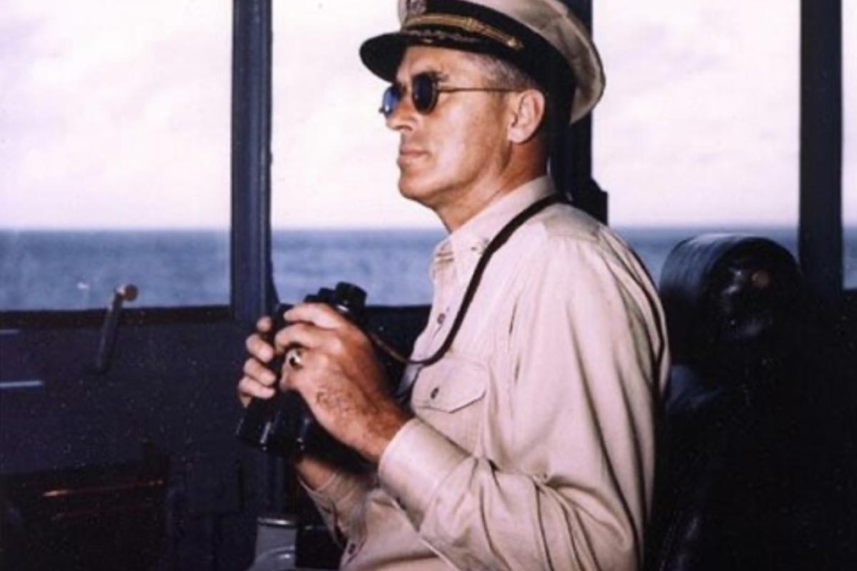 Callaghan captain in charge of uss missouri battle ship ww2