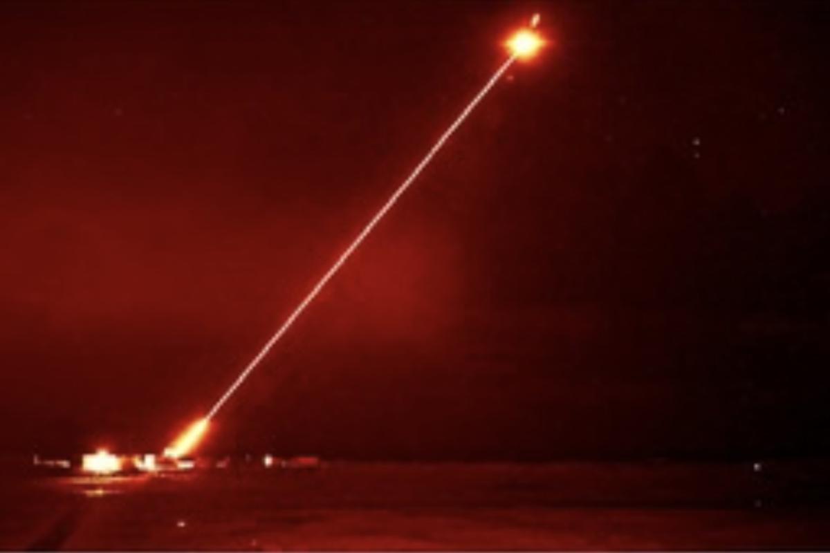 UK military dragon fire laser weapon 