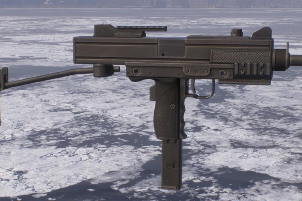 Uzi 821 machine gun Israeli small arms weapon 