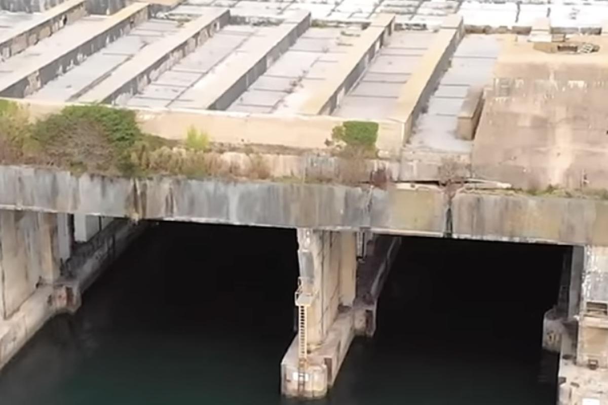 U boat bunkers ww2 