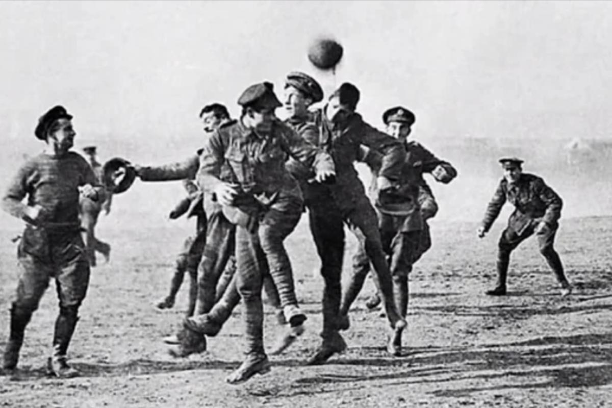 Christmas truce ww1