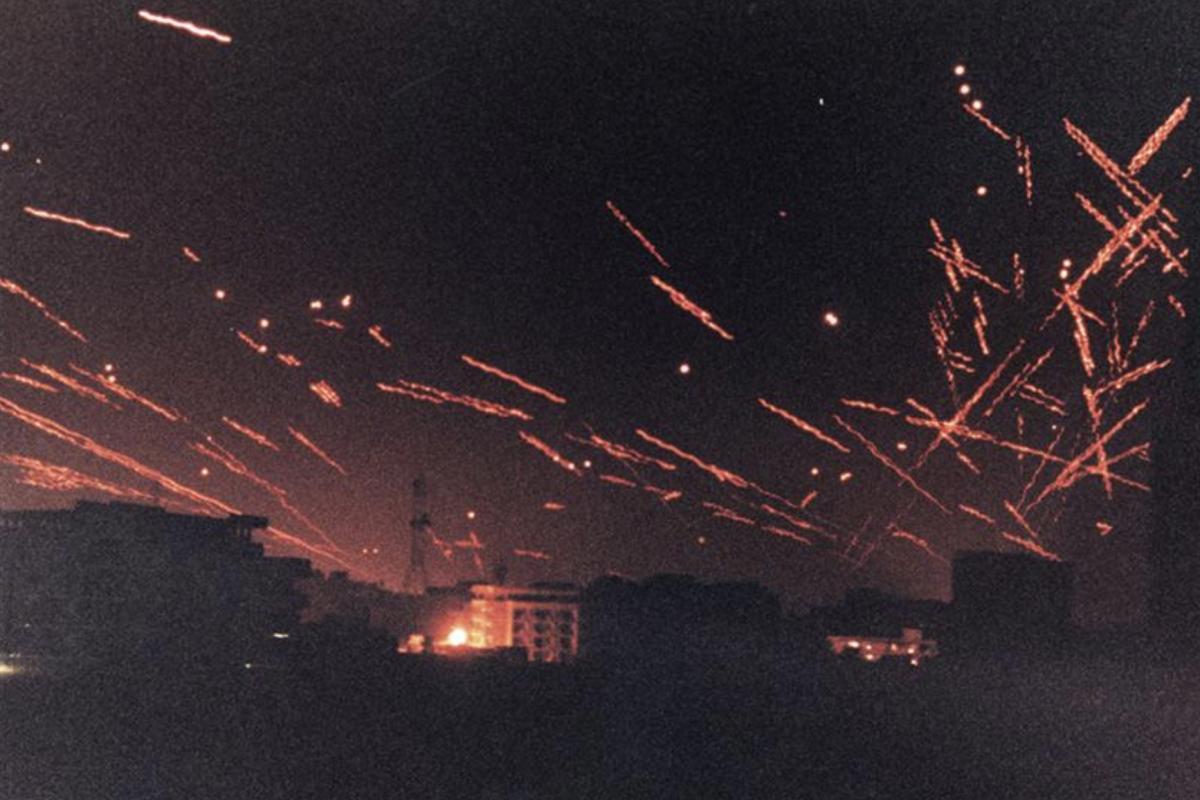 Gulf war attack