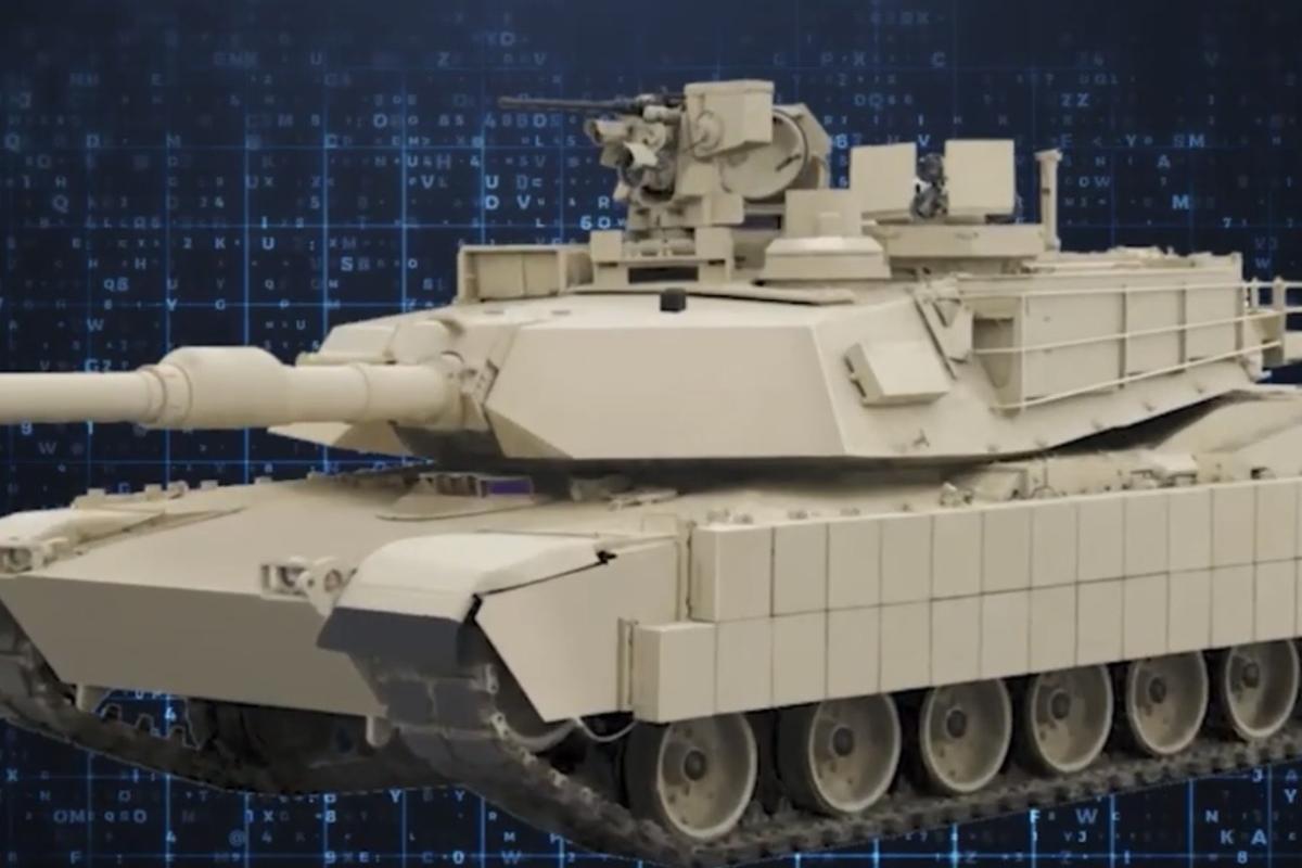 Abrams tank 
