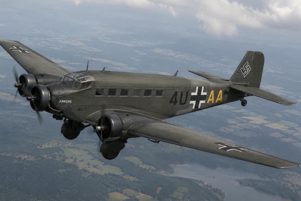German ju 52 plane 