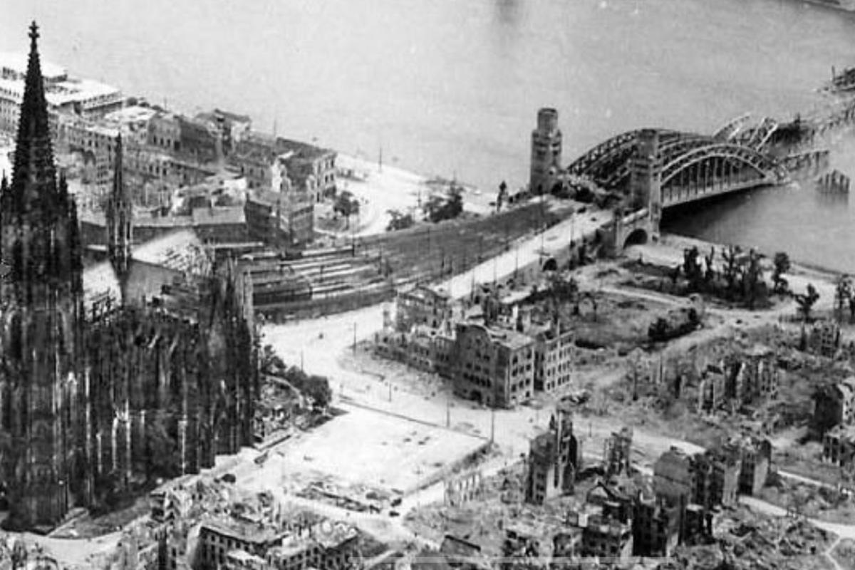 Cologne bombed