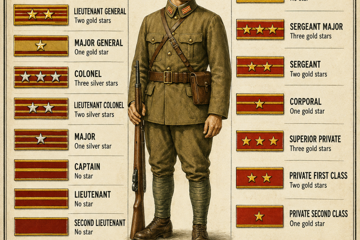 Japanese ww11 military army insignias 