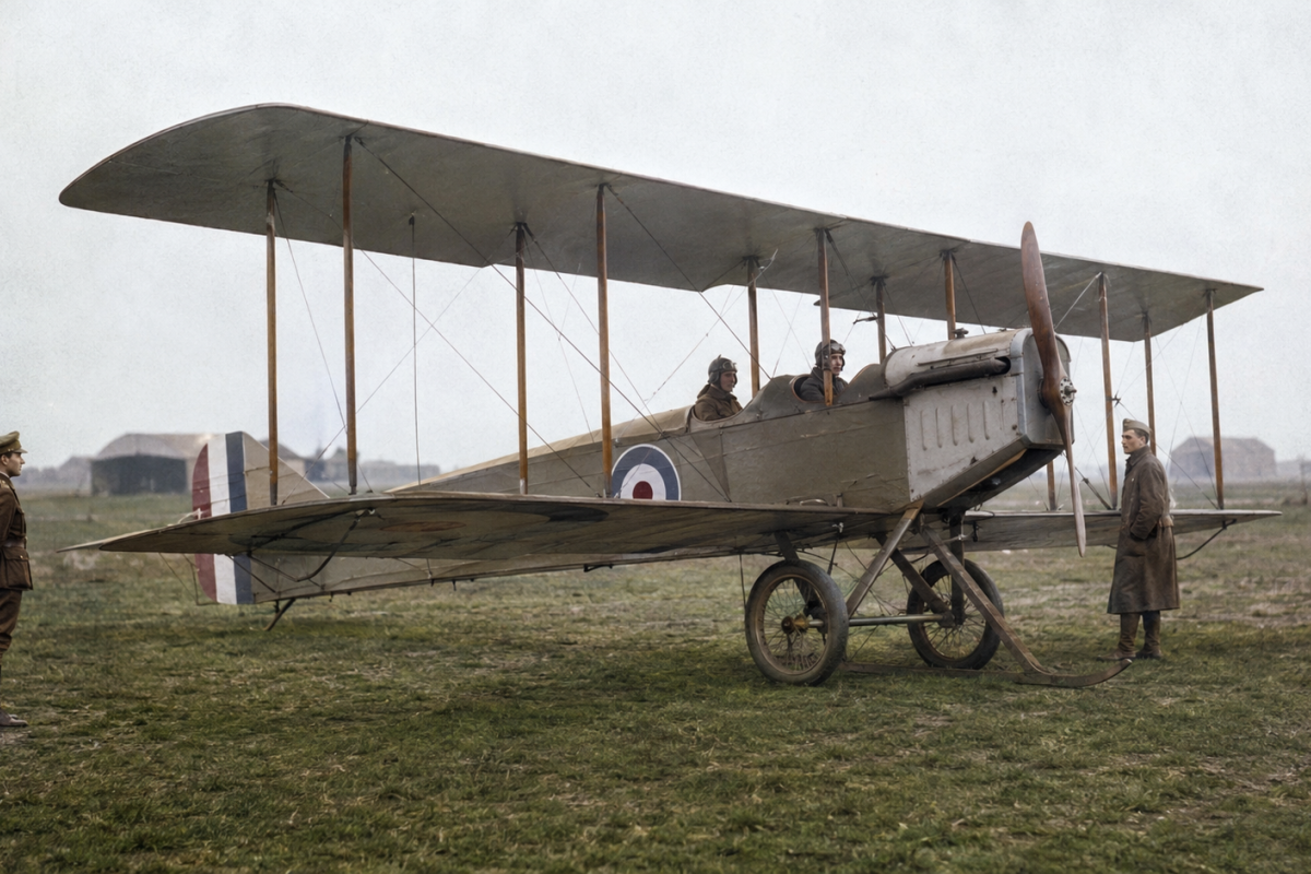 Avro 504 plane 