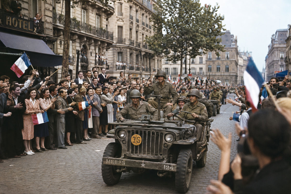 Paris liberated 