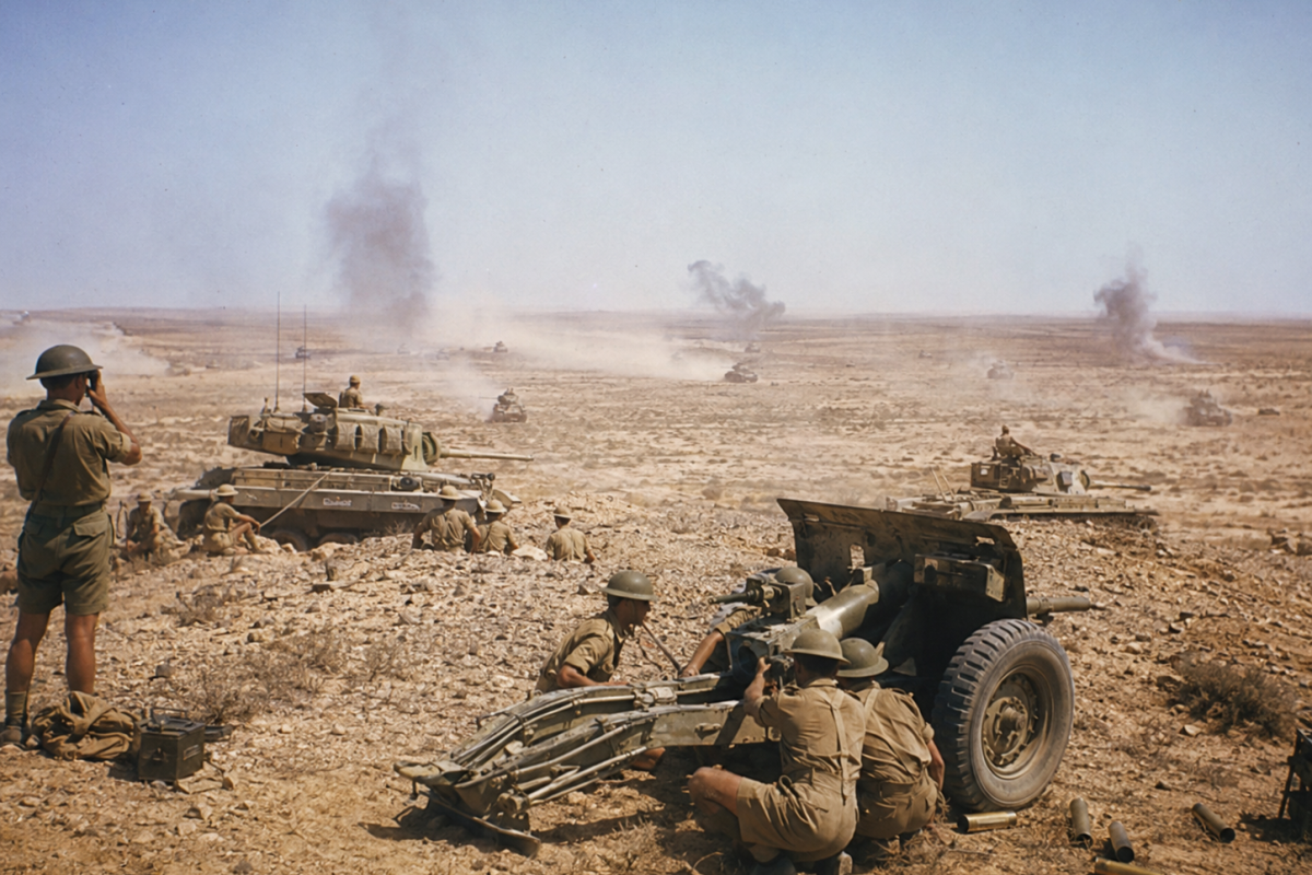 Battle alam el half a n.afric Monty v Rommel 