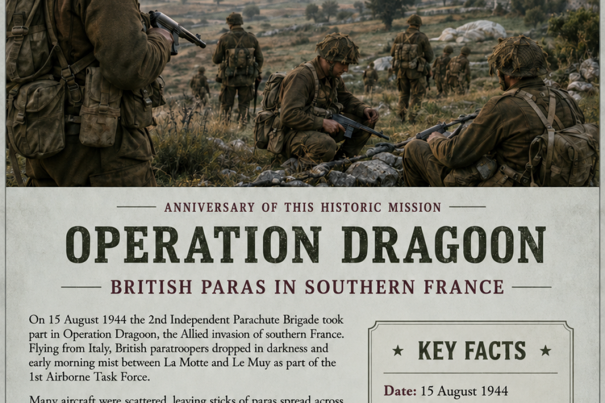 Operation dragoon British paras 