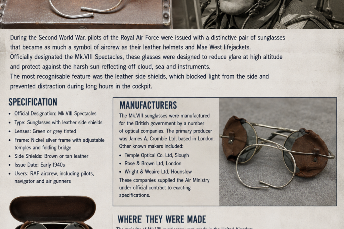 RAF ww11 sunglasses 