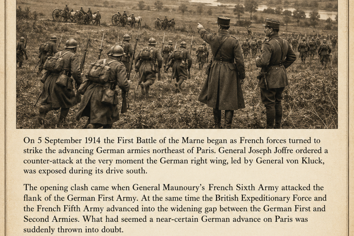 First battle of Marne