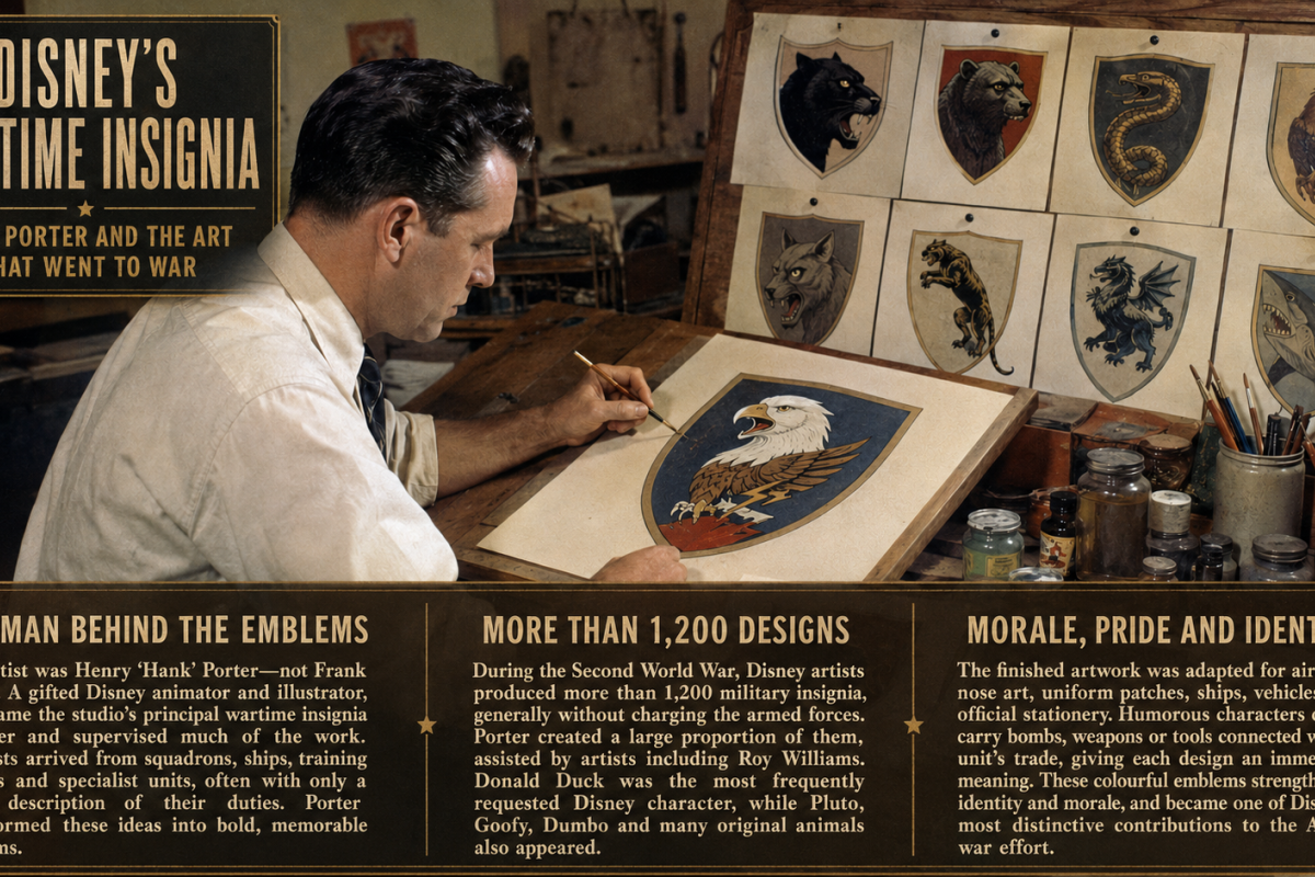 Disney ww11 insignias 