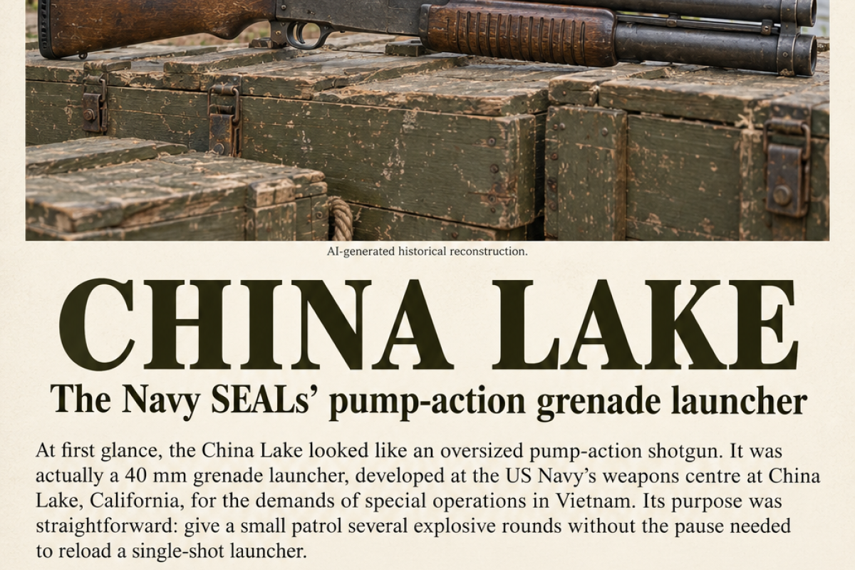 China lake pump action grenade launcher 
