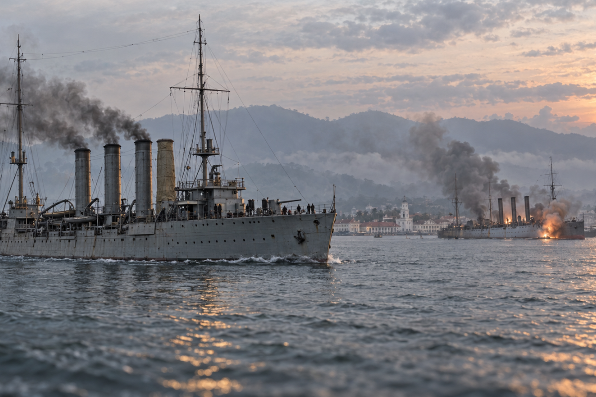 SMS emden raid on penang