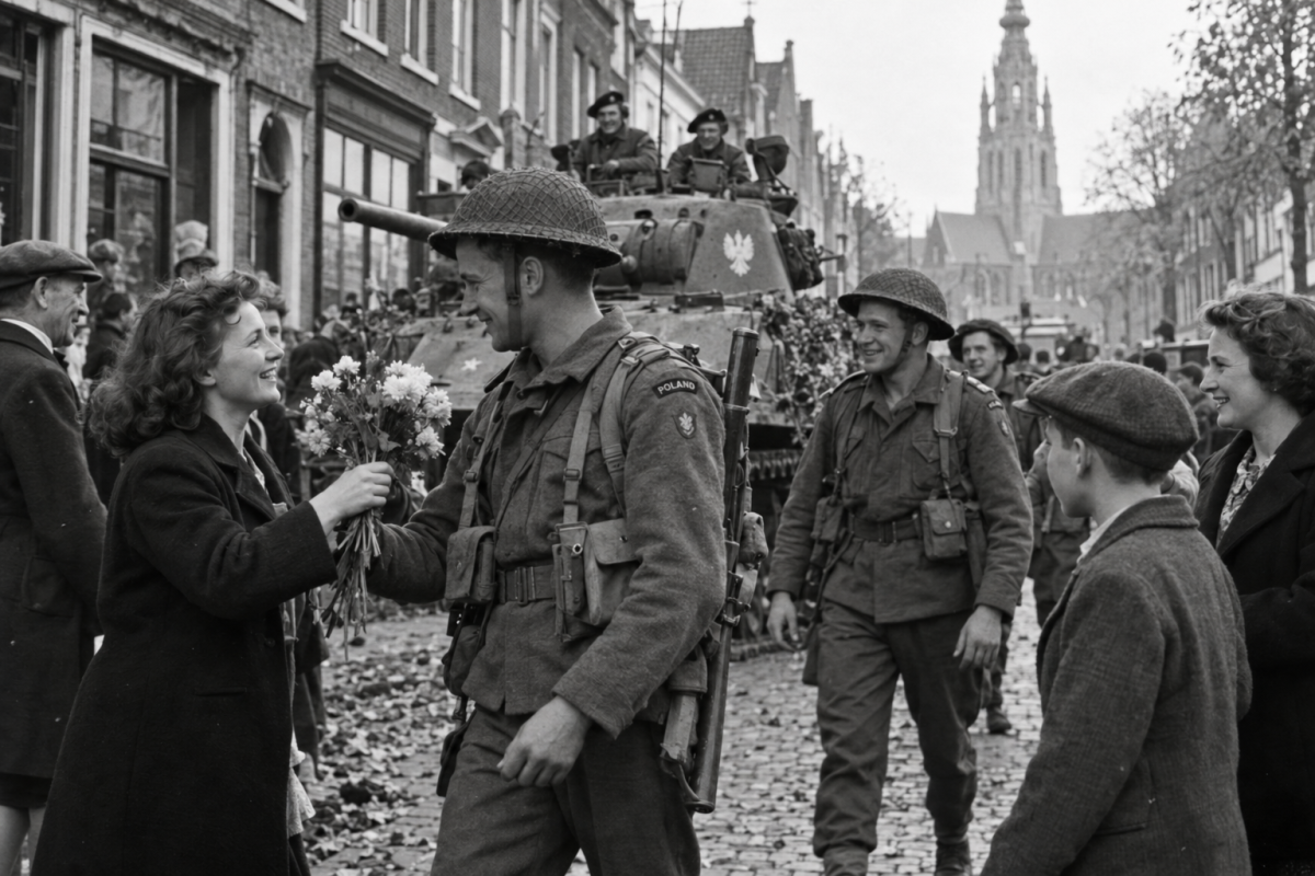 Polish liberate Breda 