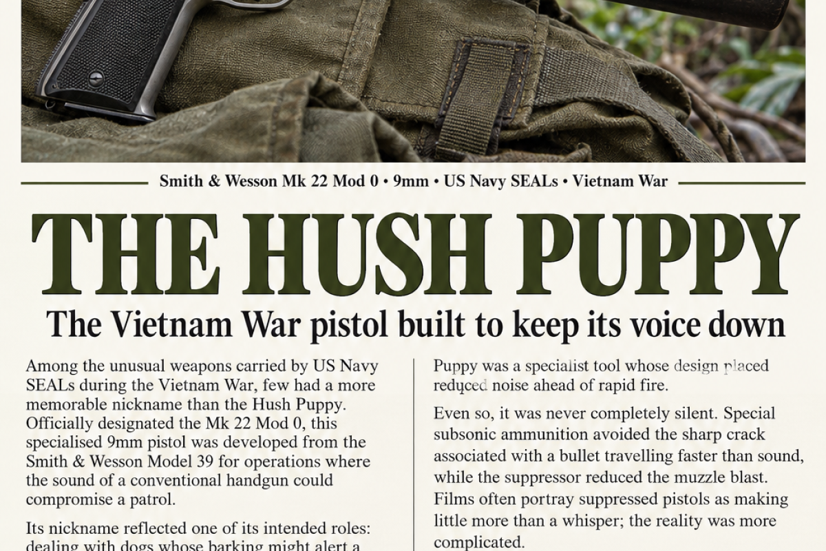 Hush puppy pistol