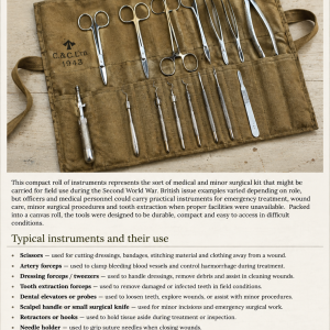 Ww11 British medical kit 