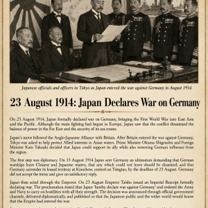 Japan declares war on Germany 