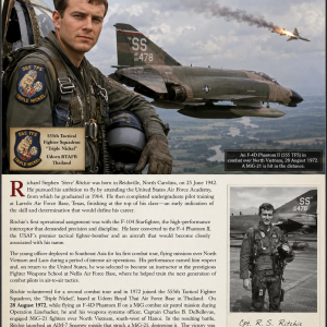 USAF r s Ritchie fighter pilot ace 