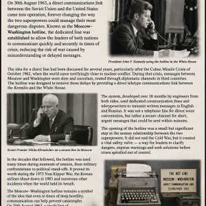 Moscow to Washington hotline operational Cold War era communication 
