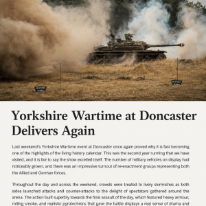 Yorkshire war time event 