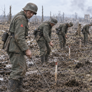 Red triangle soldiers German criminals penal