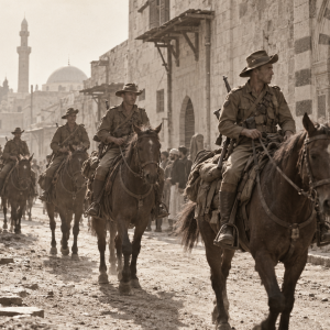Capture of Damascus 1st oct 1918
