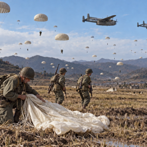 Airborne assault Korean War 20th October
