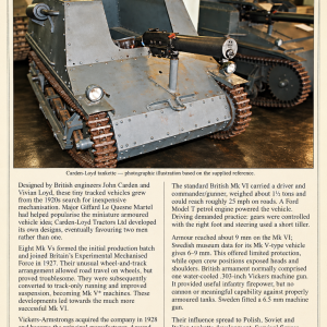 Cardenas Lloyd tankettes