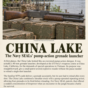 China lake pump action grenade launcher 