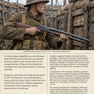 Winchester 1897 trench shotgun WW1